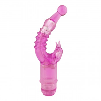 Crystal Stimulator Naughty Dolphin (Pink)