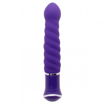 狂喜-螺旋振动棒 (紫色)