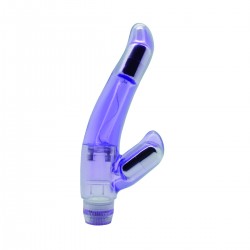 Dual Stimulator Curvaceous (Purple clear)