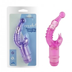 Crystal Stimulator Naughty Dolphin (Pink)