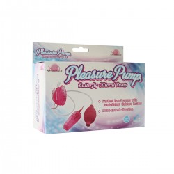 Pleasure Pump Butterfly Clitoral Pump (Purple)