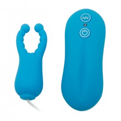 10 Modes Nipple & Cock Clips (Blue)