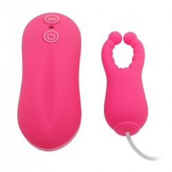 10 Modes Nipple & Cock Clips (Pink)