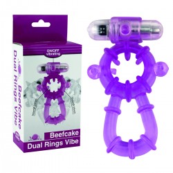 Beefcake Dual Rings Vibe (Purple)