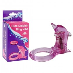 Cute Dolphin Ring Vibe (Purple)