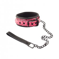 Collar With Leash (Pink)