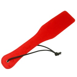SM 红色绒5件套装（手铐、脖套、眼罩、皮鞭、拍子） (红色)
