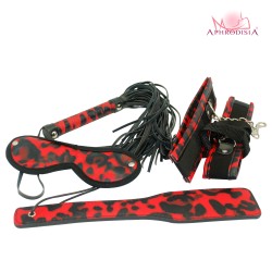 Bondage kits-Red Leopard Line (Red leopard)