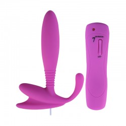 Anal Pleasure 7 Mode Vibrating Prostate Stimulator 13002 (Rose)