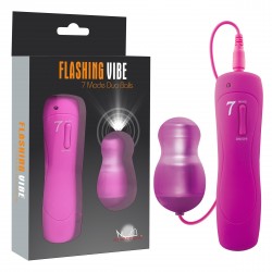 Flashing Vibe 7 Modes Duo Balls (Rose)