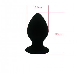 Large Anal Plug (Black)