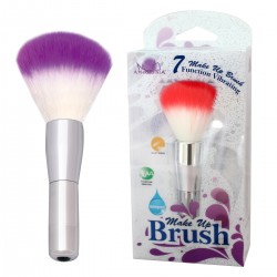 7 Modes Vibrating Make Up Brush (Purple)