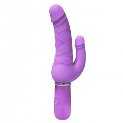 Vibrator Double Penis (Purple)