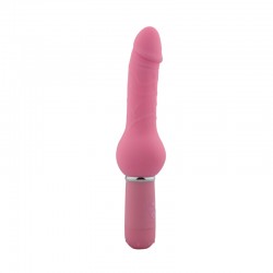 Vibrator 10 Modes Curvy Dong (Pink)