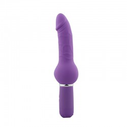 Vibrator 10 Modes Curvy Dong (Purple)